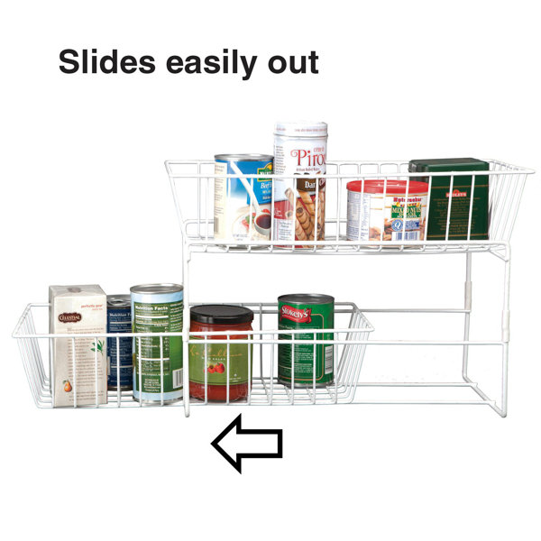 Grayline Slide Out Storage Baskets & Reviews Wayfair